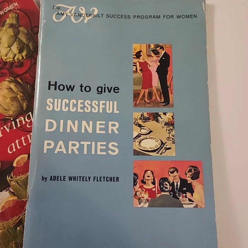Amy Vanderbilt Vintage Cookbooks Set of 3